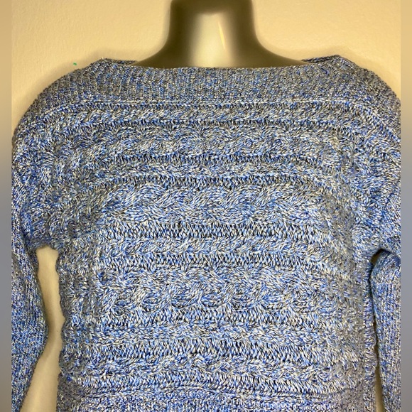 Talbots Sweater. Soft Blue. Size Sp. 100% Cotton. - Picture 3 of 7